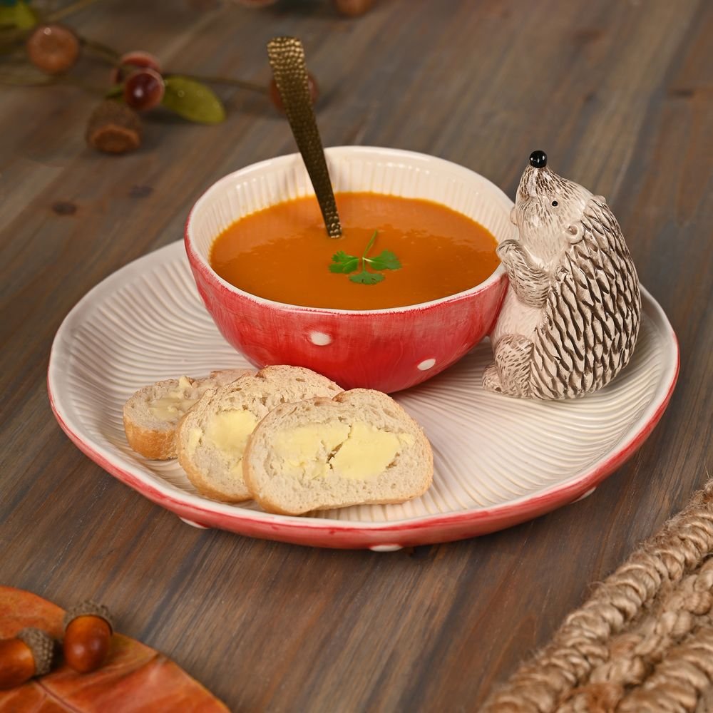 Cuenco forma seta y erizo Country Living