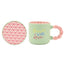 Set Taza y Posavasos Elaborado con Amor WIDDOP