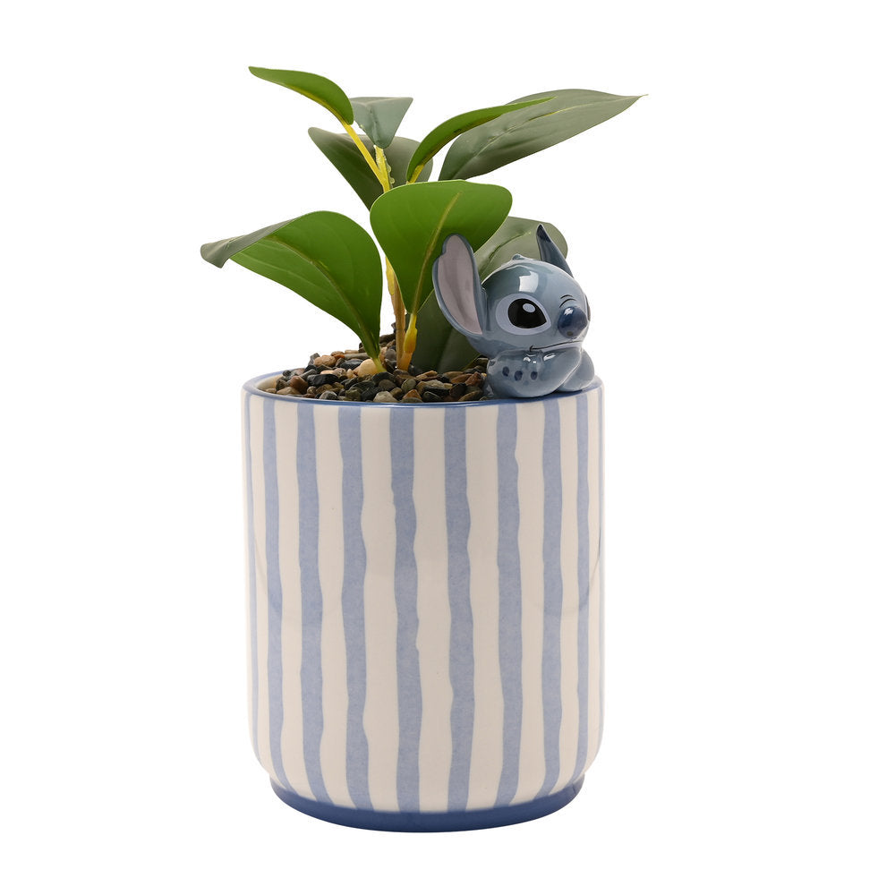 Maceta Disney Stitch y Planta Artificial WIDDOP Disney