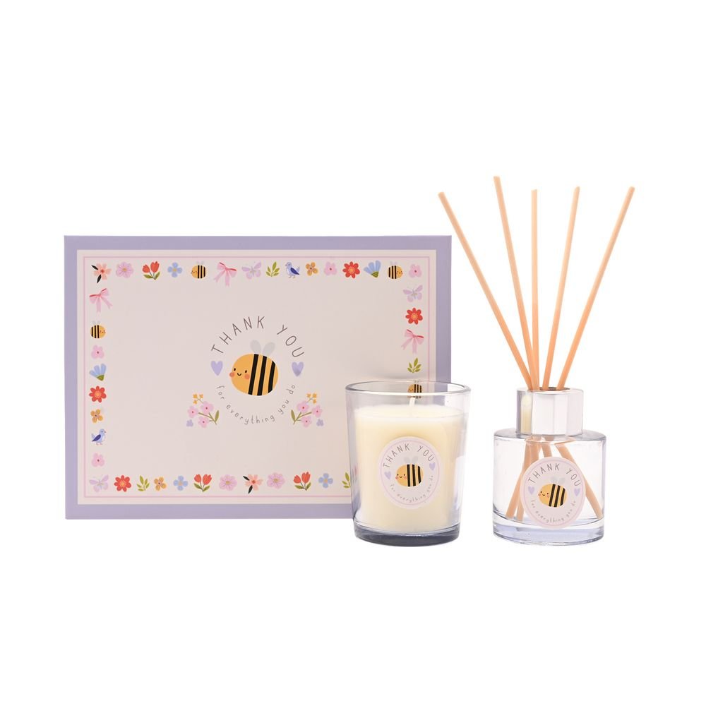 Set Vela y Difusor Love Life Thank You WIDDOP