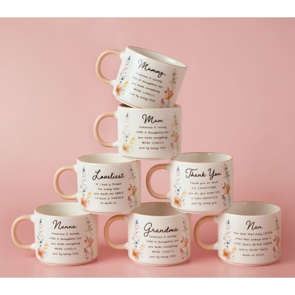 Taza cerámica Cottage Garden Peach Widdop
