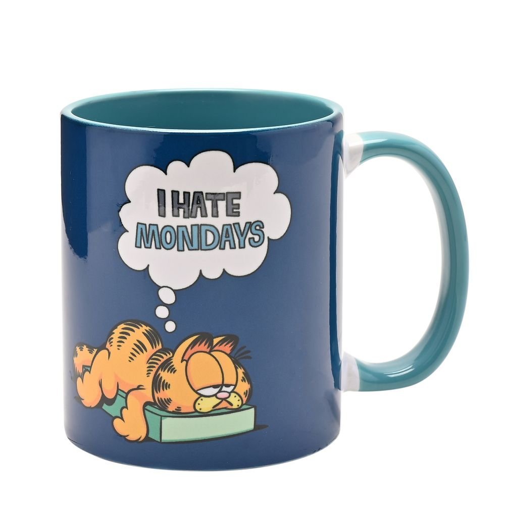 TAZA GARFIELD 325 ML ODIO LOS LUNES | WIDDOP | 1 UNIDAD | 5063322135824 Imagen principal del producto