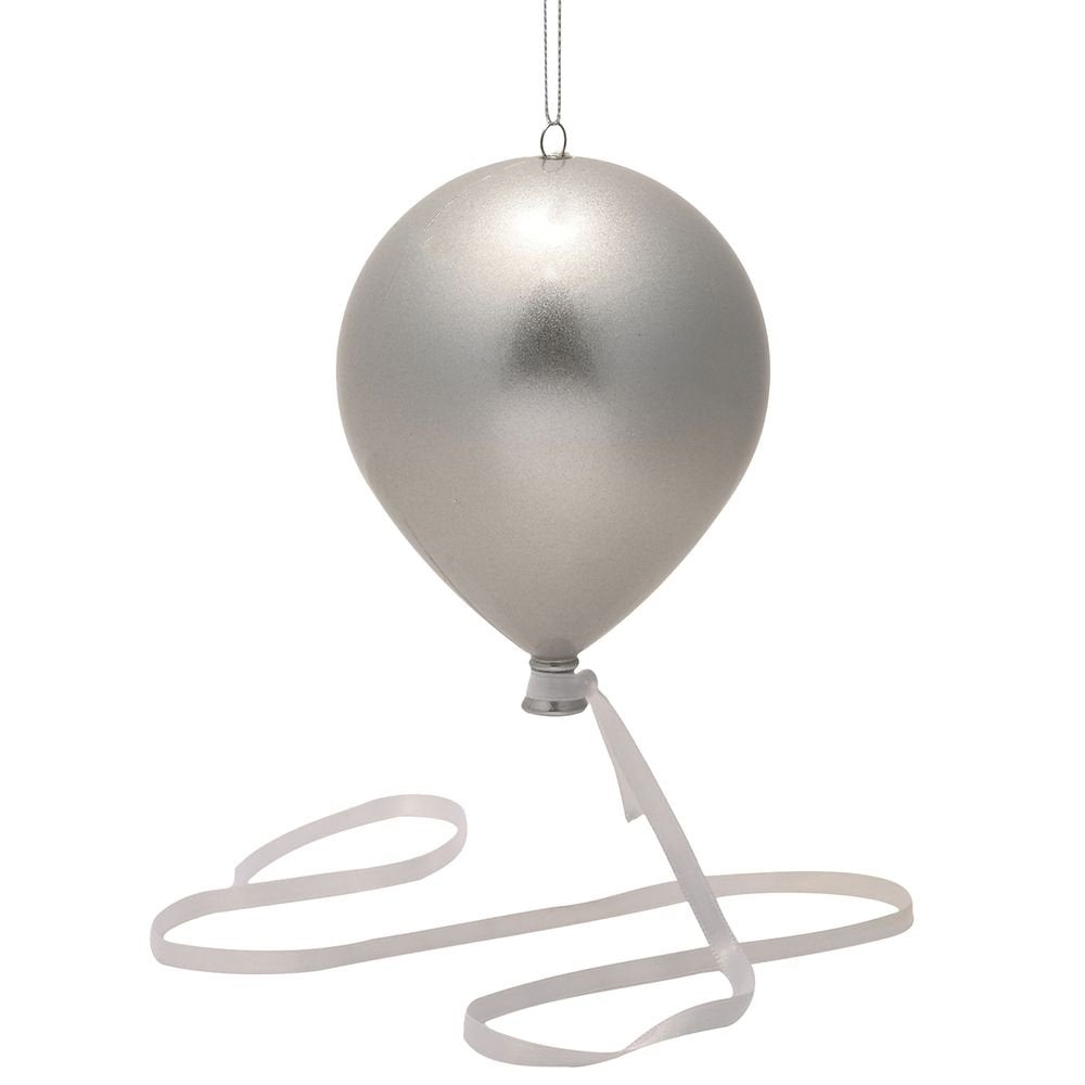 Globo plástico plateado con cinta WIDDOP 150 mm x 200 mm Imagen principal del producto