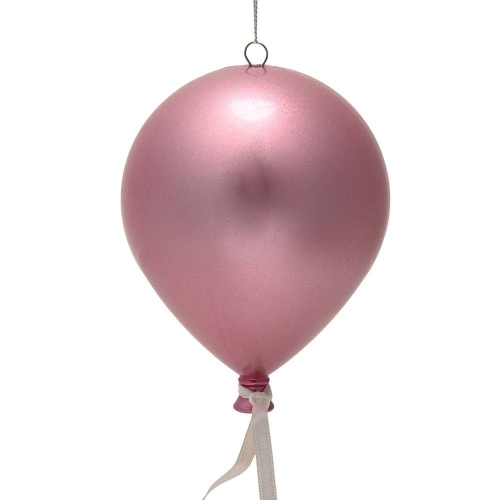 Globo plástico rosa con cinta WIDDOP 200 x 250 mm