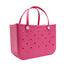 Bolso Shopper Grande Plástico Rosa WIDDOP