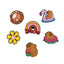 Pack 6 Pines Capibara Widdop Regalo