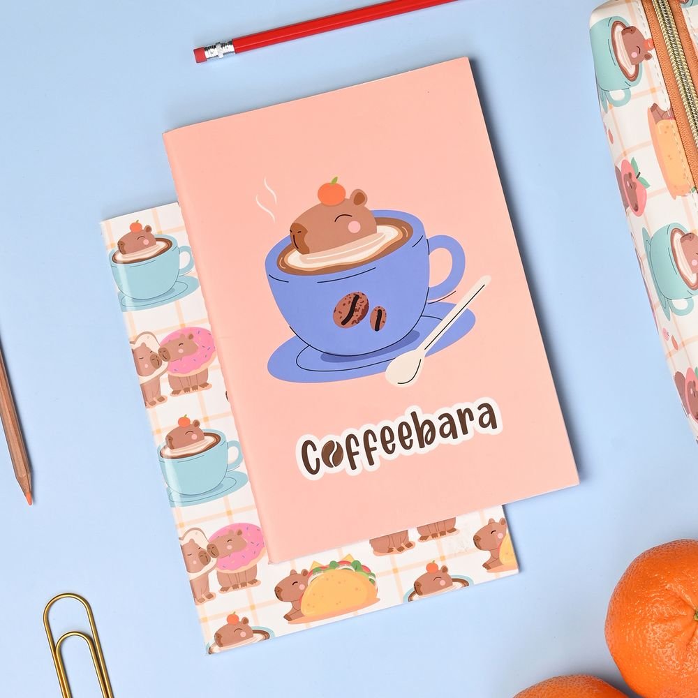 Set Cuadernos Capibara Tapa Blanda Widdop