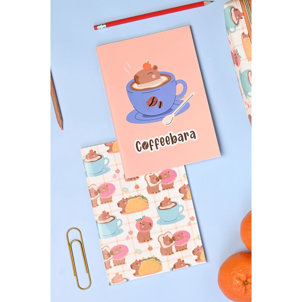 Set Cuadernos Capibara Tapa Blanda Widdop