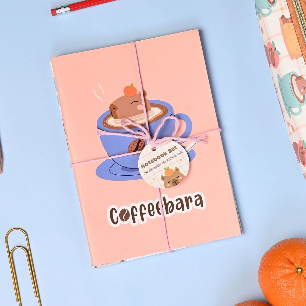 Set Cuadernos Capibara Tapa Blanda Widdop