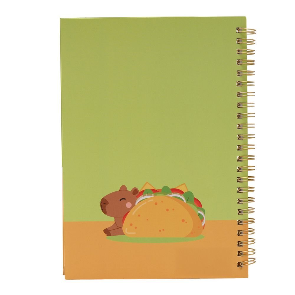 Cuaderno Capibara espiral tapa blanda cuadrado Widdop, 2 ud.