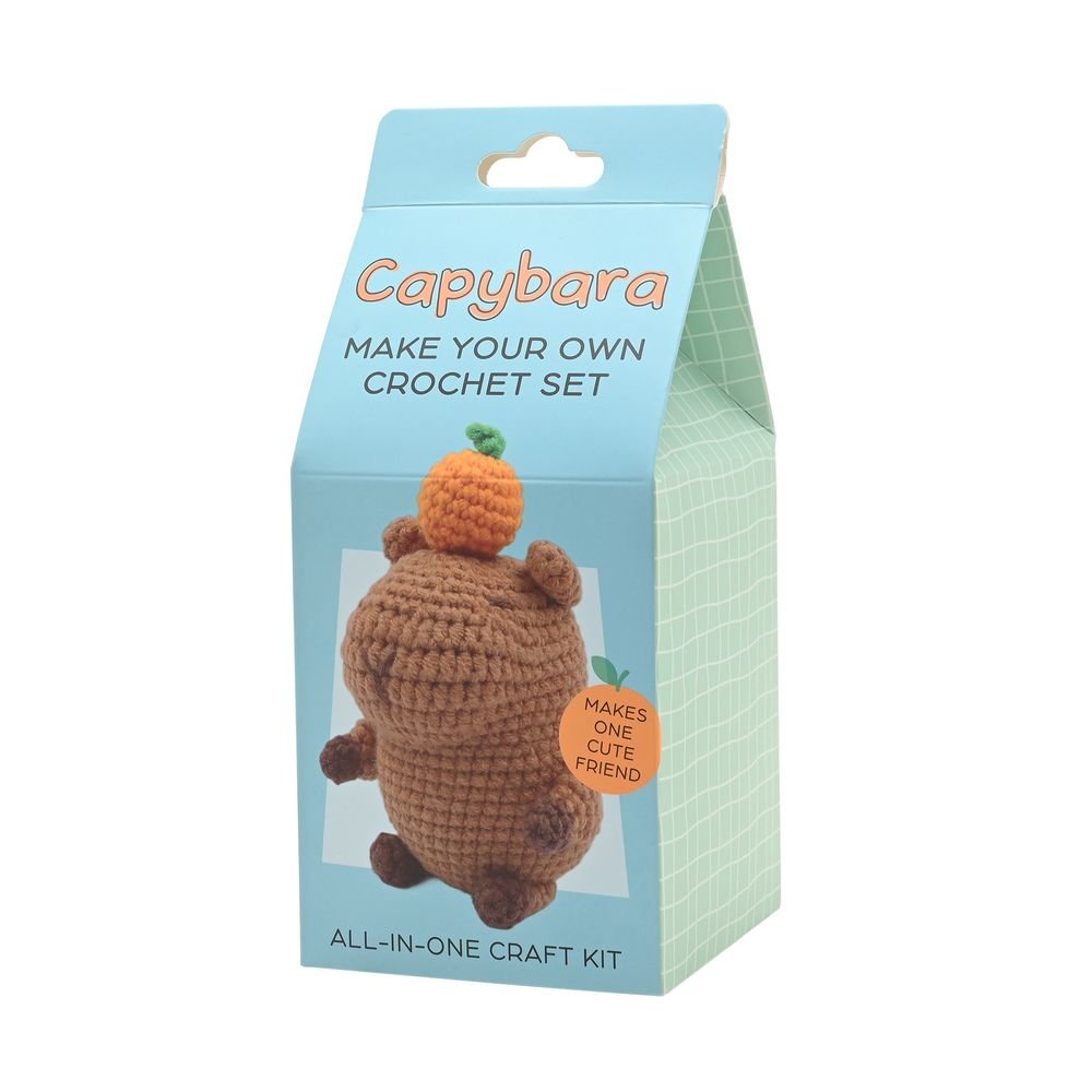Set Crochet Capibara - Kit de ganchillo Widdop