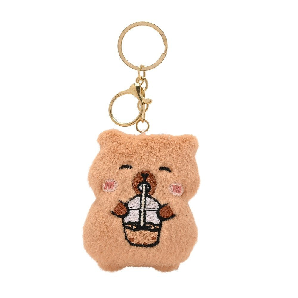 Llavero de peluche capibara Widdop, pack 24 uds.