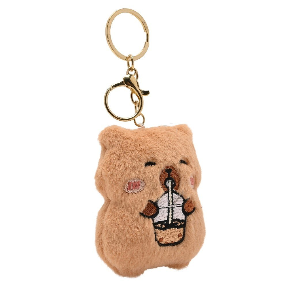 Llavero de peluche capibara Widdop, pack 24 uds.