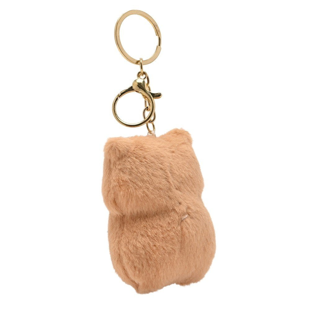 Llavero de peluche capibara Widdop, pack 24 uds.