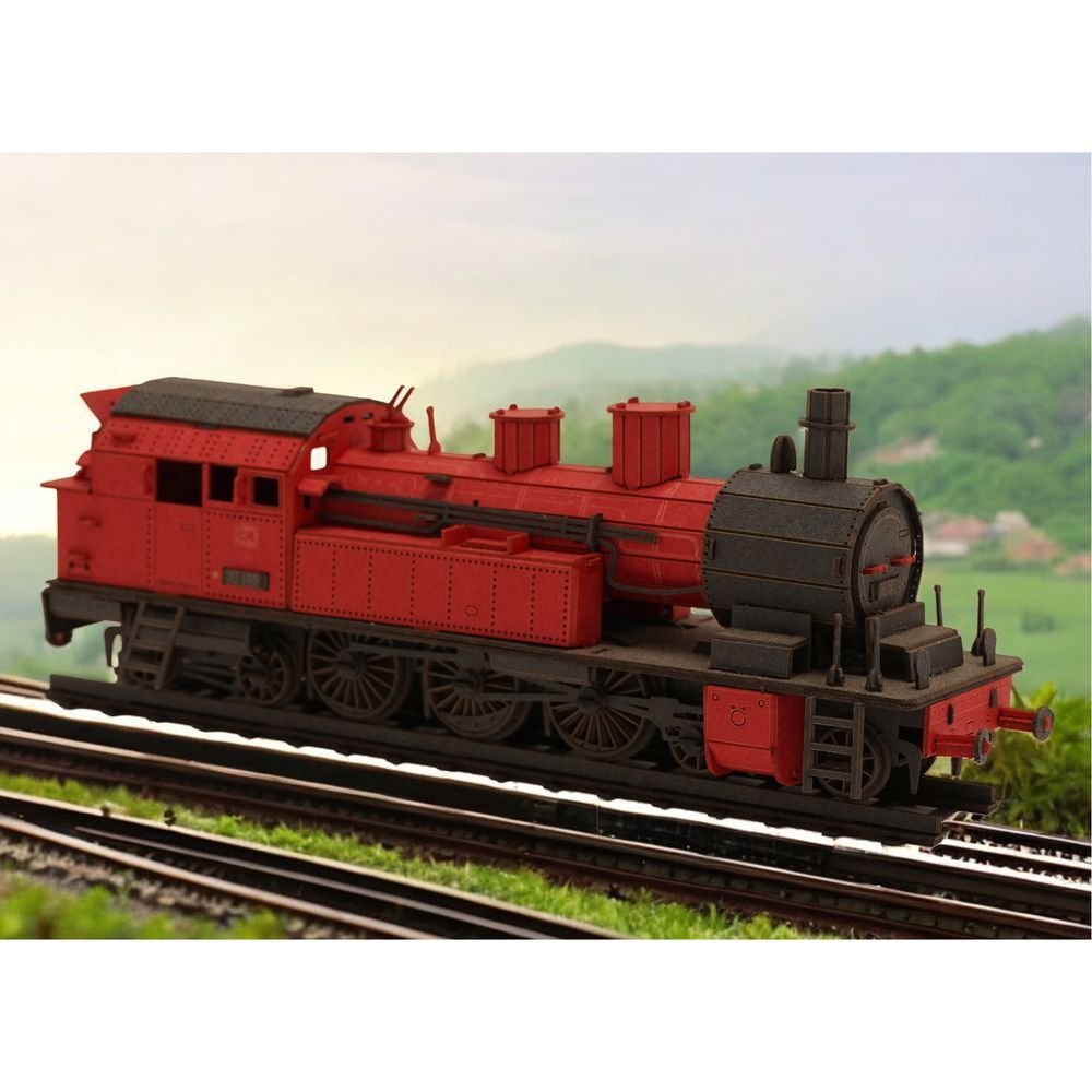 Maqueta 3D Tren de Vapor Widdop