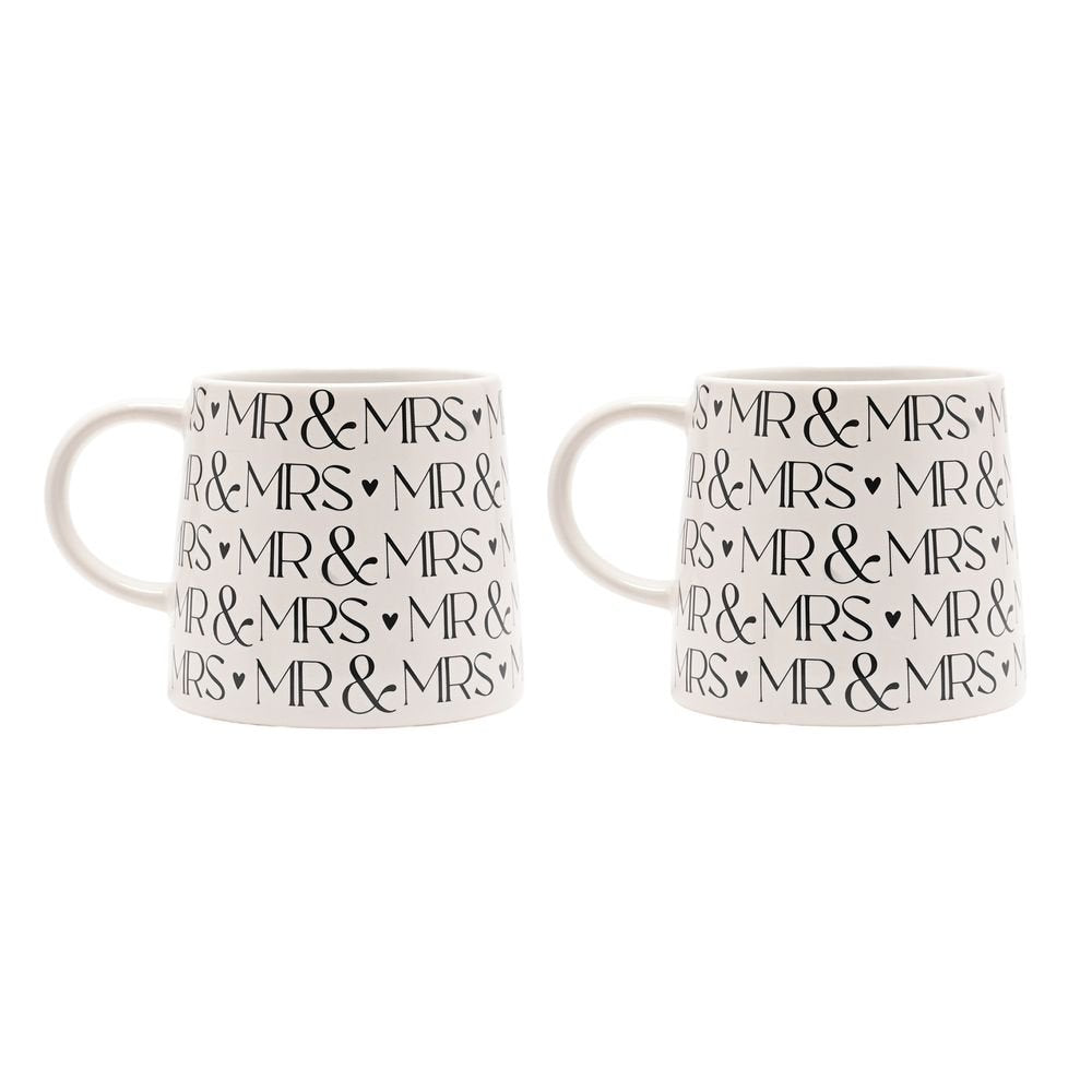 Set 2 tazas Amore Mr & Mrs de Widdop
