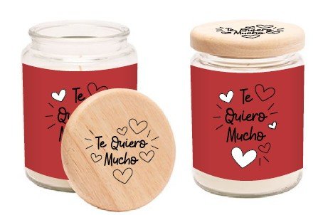 Vela Te Quiero Mucho 500 g Lime Basil & Mandarin Widdop