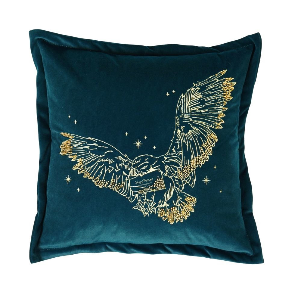 Cojín Hedwig terciopelo Harry Potter 43 cm