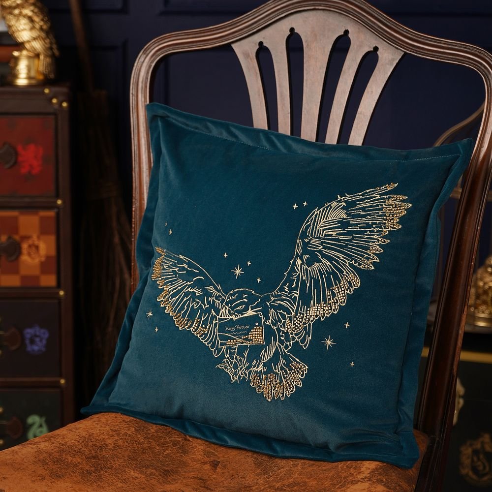 Cojín Hedwig terciopelo Harry Potter 43 cm