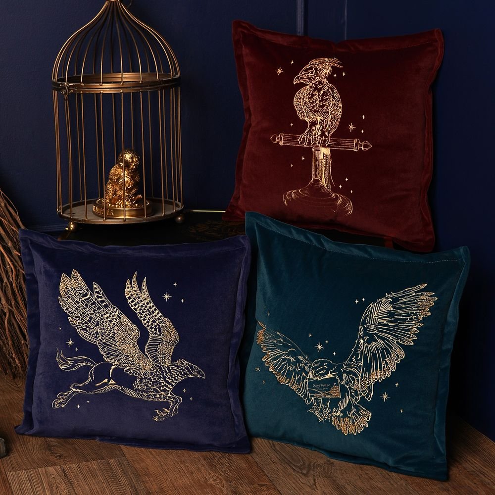 Cojín Hedwig terciopelo Harry Potter 43 cm