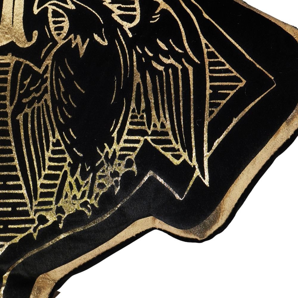 Cojín escudo Hogwarts terciopelo Harry Potter 43 cm