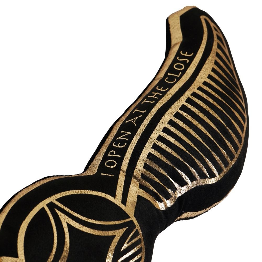 Cojín Snitch terciopelo Harry Potter 50x20 Widdop