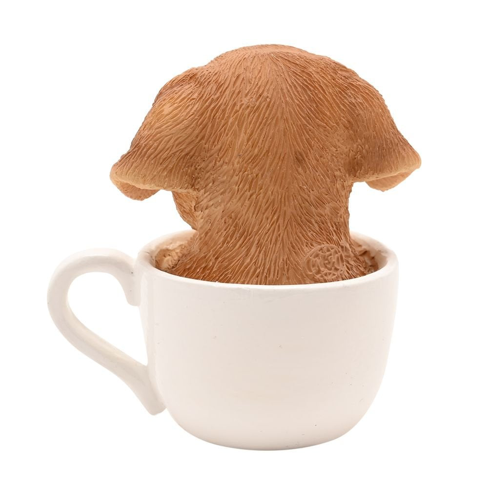 Decoración Figura Cachorro en una Taza - Widdop