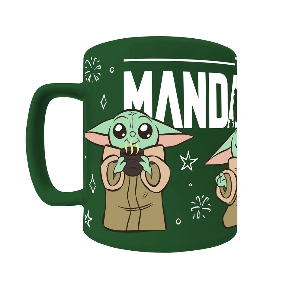 Taza con Funda Star Wars The Mandalorian Grogu 450 ml Pyramid International Imagen principal del producto