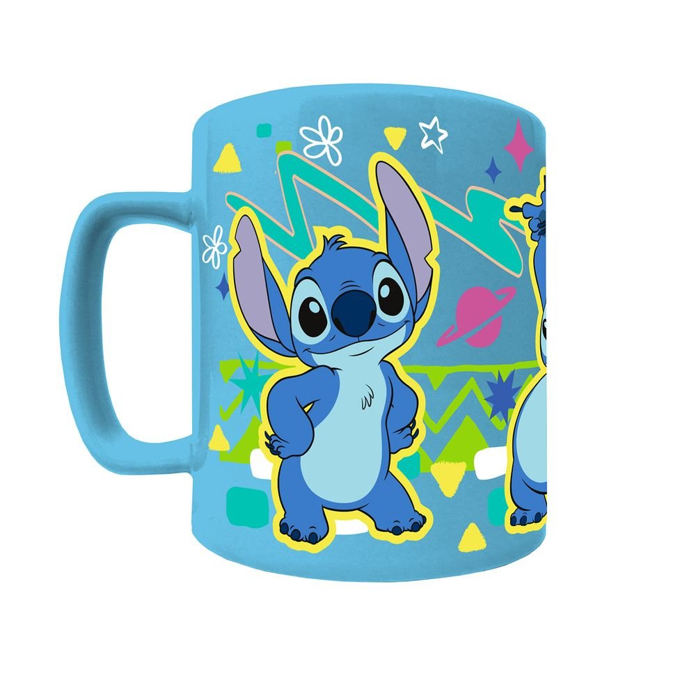 Taza con Funda Disney Stitch Cara 450 ml Pyramid International