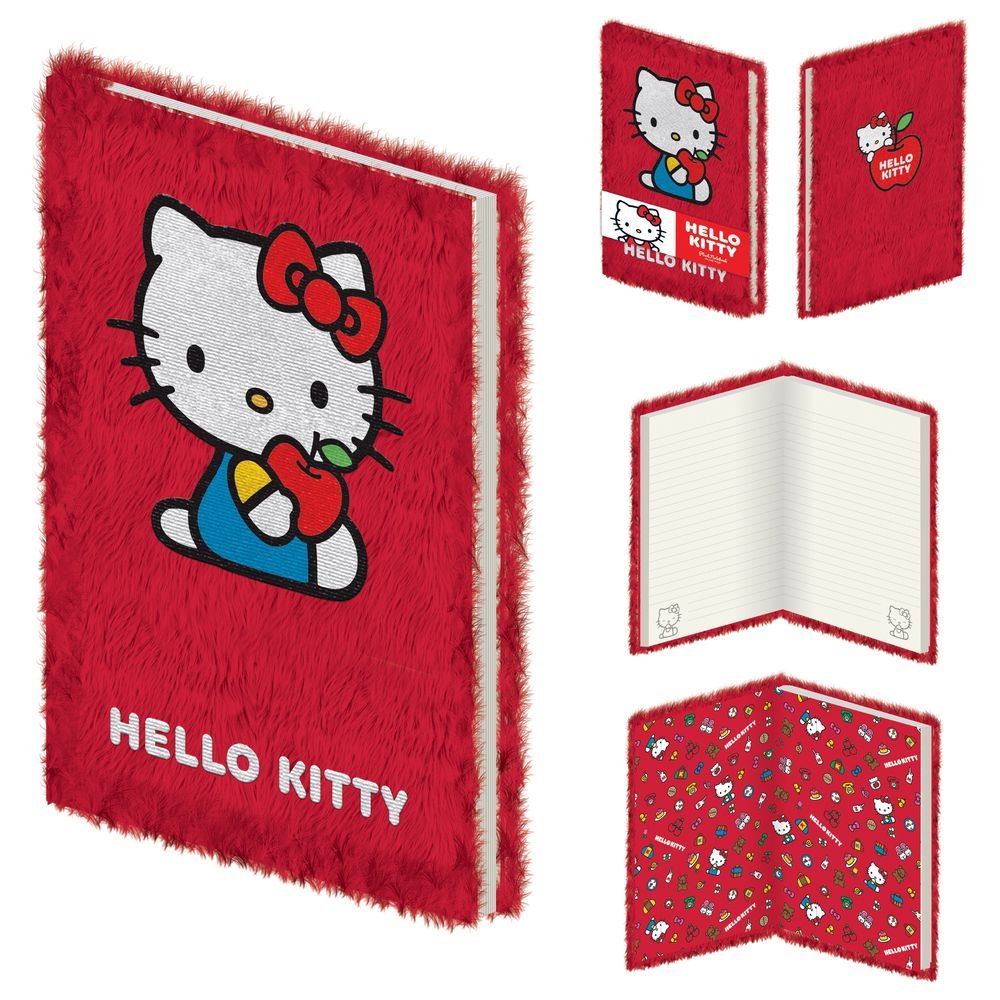 Cuaderno A5 Felpa Hello Kitty Classic Pyramid International Imagen principal del producto