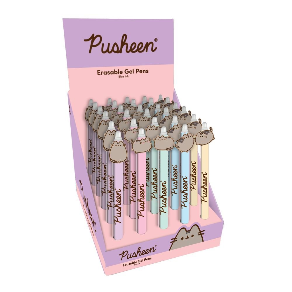 Expositor 30 Bolígrafos Borrables Gel Pusheen Pyramid International Imagen principal del producto