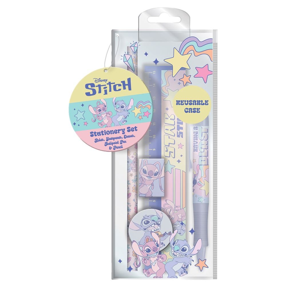 Set Papelería Disney Stitch Planetary Pyramid International
