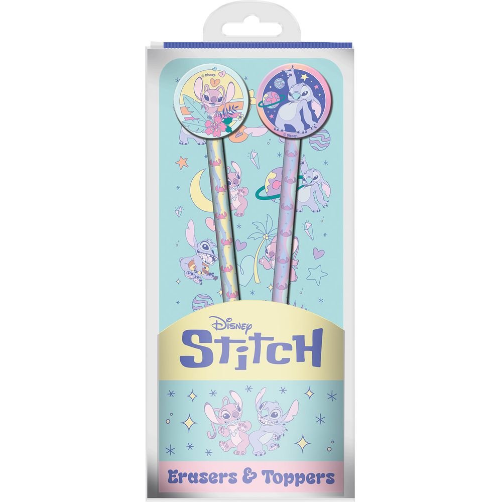 Set 2 Lapices con Topper Disney Stitch Planetary Pyramid International Imagen principal del producto