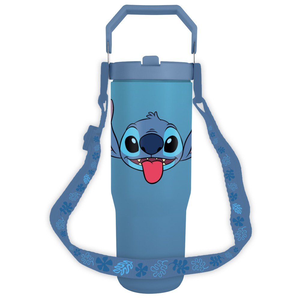 Botella 890ml con asa y boquilla Disney Stitch