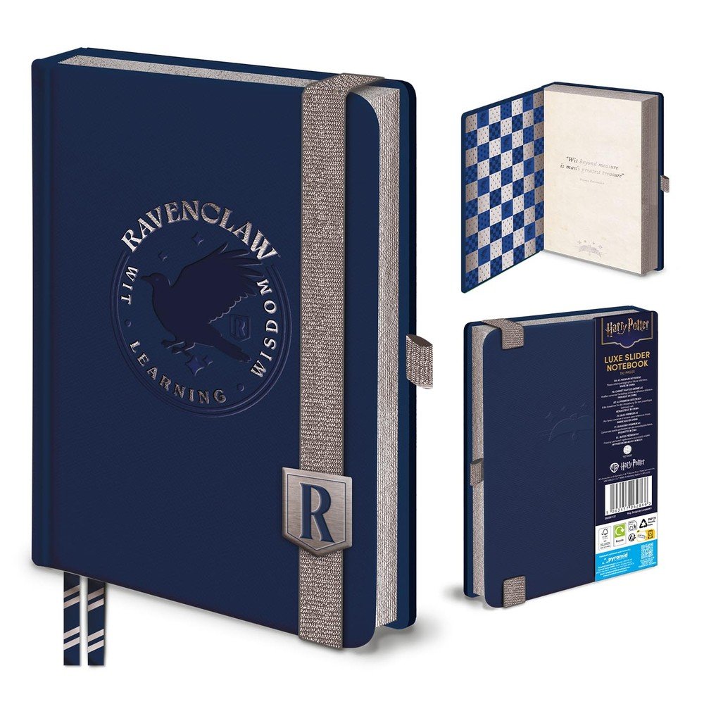 Cuaderno A5 Premium Ravenclaw Harry Potter