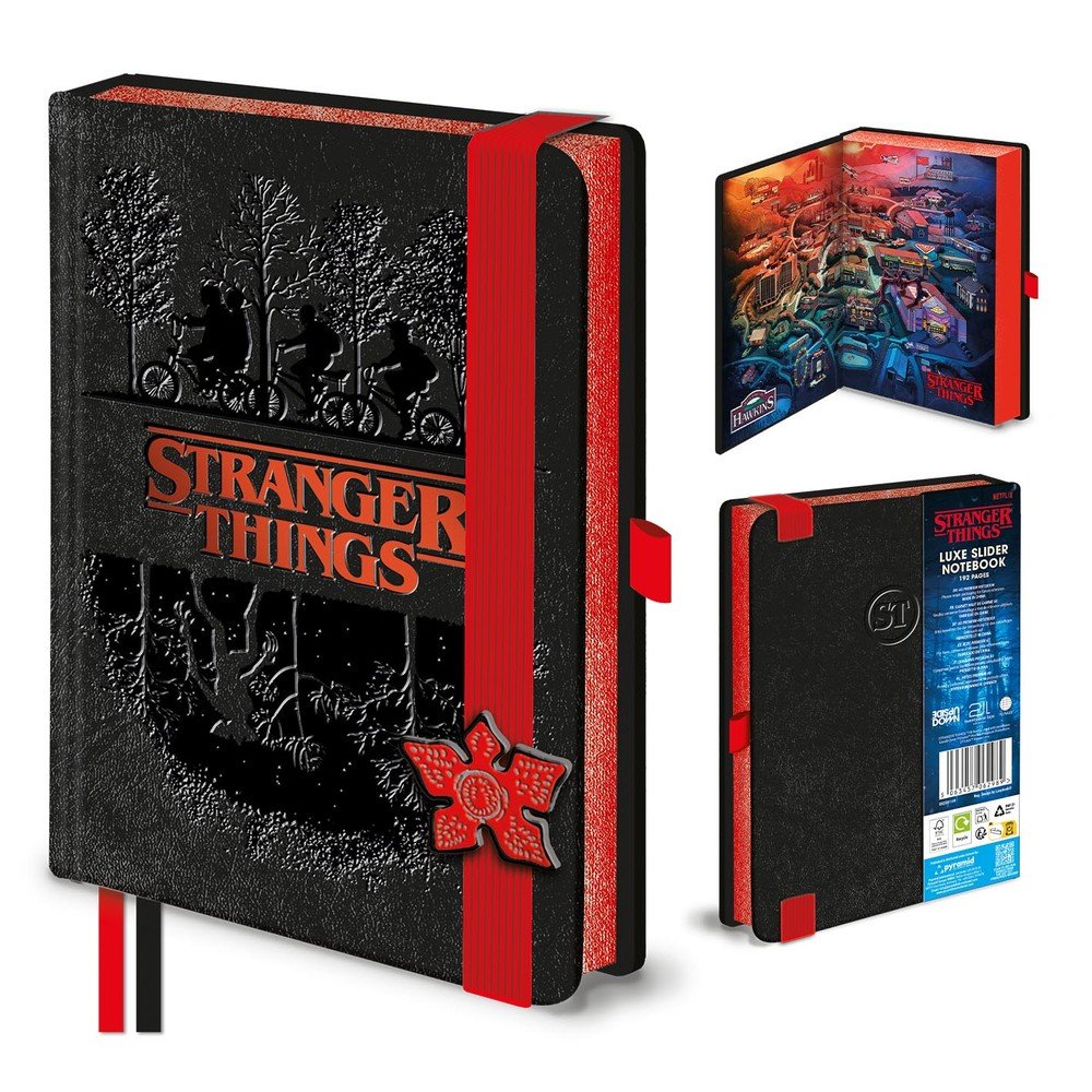 Cuaderno A5 Premium Stranger Things