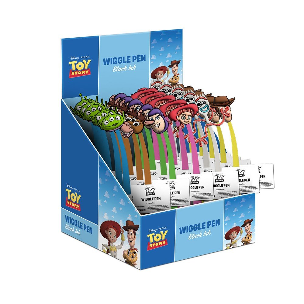 Expositor 30 bolígrafos Flexible Disney Toy Story