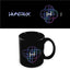 Taza Negra 325 ml K-pop Demon Hunters Huntrix Logo Pyramid International