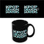 Taza Negra 325 ML K-pop Demon Hunters K Pop Logo