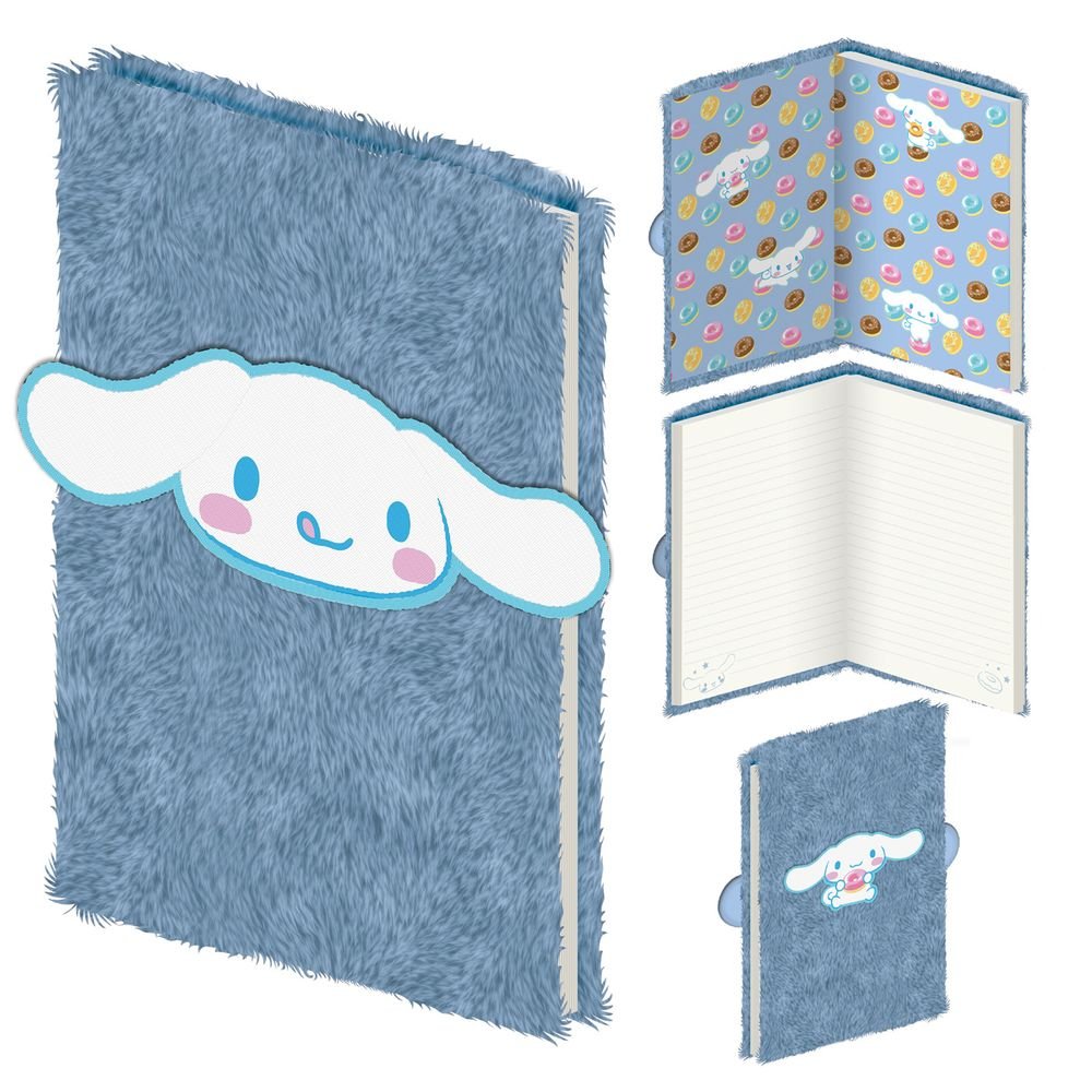 Cuaderno A5 Felpa Cinnamoroll Pyramid International Imagen principal del producto