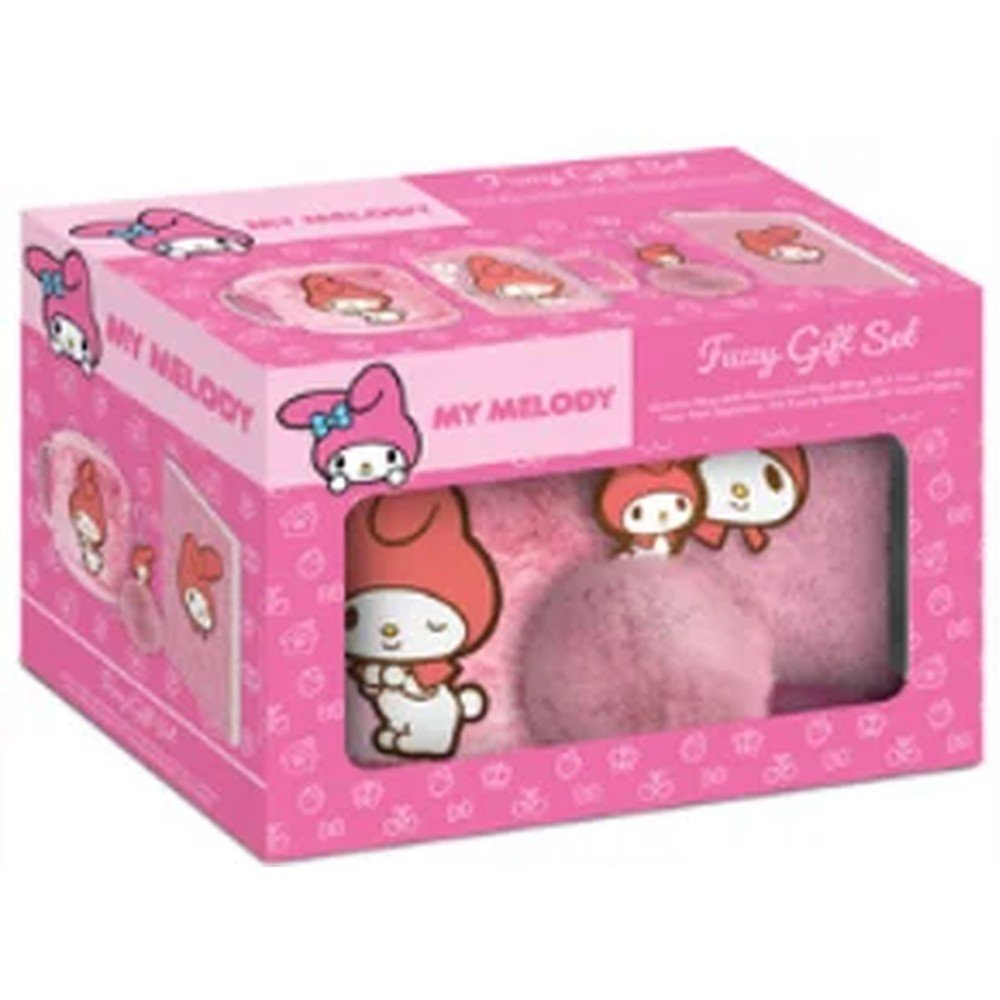 Set Regalo Felpa My Melody - Taza, Llavero y Cuaderno