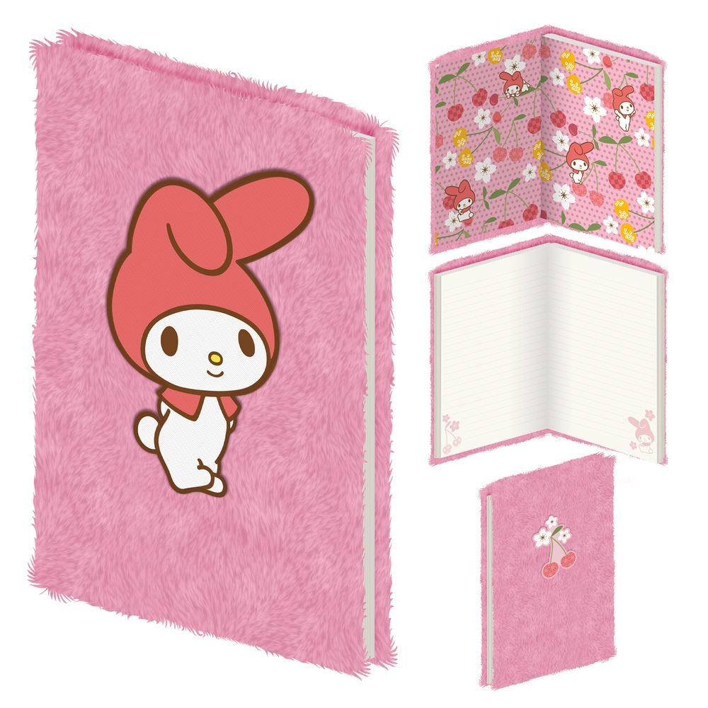 Cuaderno A5 Felpa My Melody Marca Pyramid International Imagen principal del producto