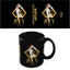 Taza Negra K-pop Demon Hunters Golden Zoey 325ml