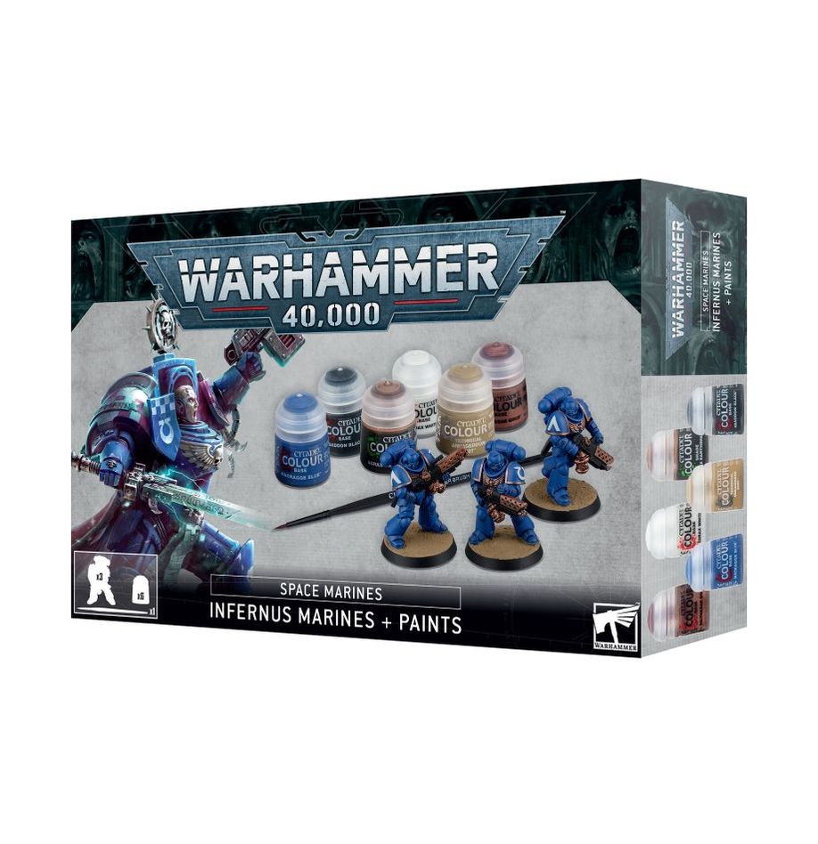 ✅ MARINES ESPACIALES: MARINES INFERNUS + PINTURAS Imagen principal del producto