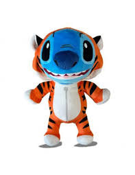 PELUCHE STITCH DISFRAZADO DEL TIGRE RAJAH 25CM | PELUCHES DISNEY | 1 UNIDAD | 5400868032345 Imagen principal del producto