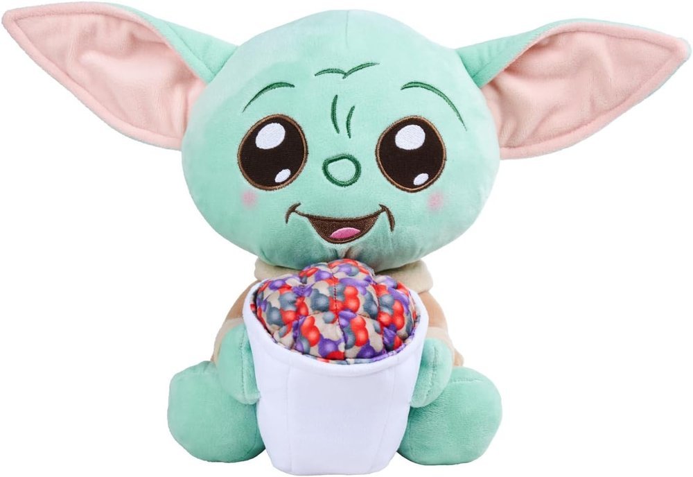 Peluche 25 cm Star Wars Grogu con Palomitas Imagen principal del producto