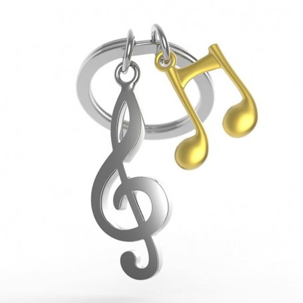 LLAVERO METALMORPHOSE MUSIC FASHION SHINY & GOLD | METALMORPHOSE | 1 UNIDAD | 5404006023592