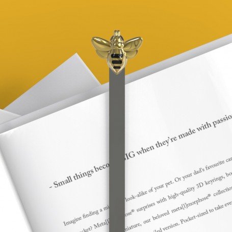 Marcapaginas Metalmorphose Abeja Bookmark