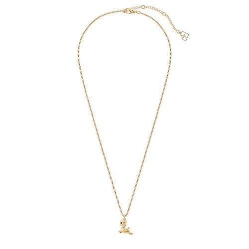 Collar Chocli Gacela 36-43 cm, metal chapado oro