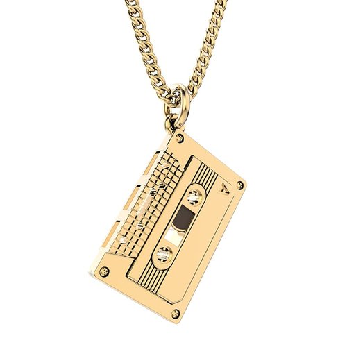 Collar Chocli Casette oro - Accesorios regalo